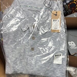 Johnston & Murphy Gray Men's Shirt - NWT